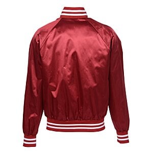 Additional Image 1 - a red jacket with white stripes