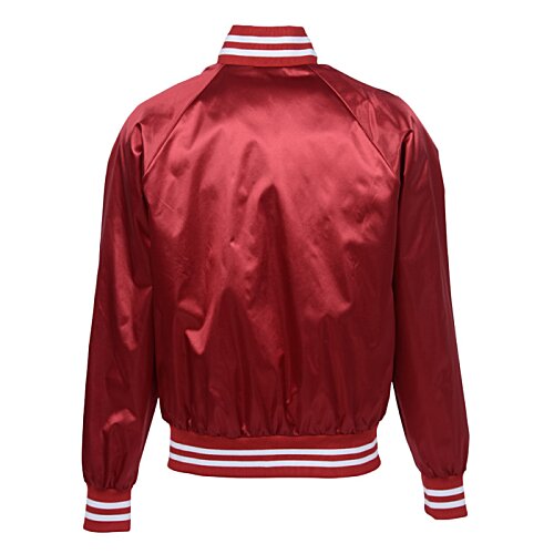Additional Image 1 - a red jacket with white stripes