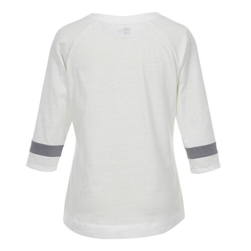 Additional Image 1 - a white shirt with blue trim