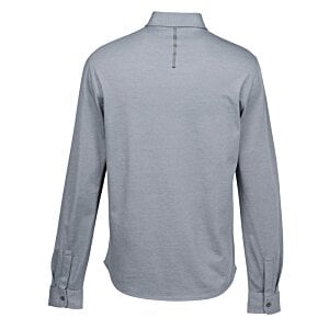 Additional Image 1 - a grey long sleeved shirt