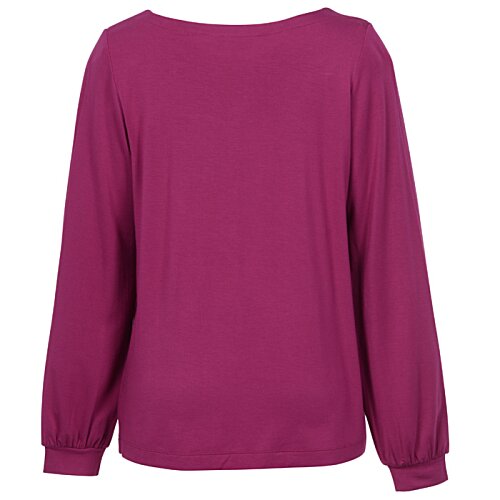 Additional Image 1 - a purple sweater on a white background