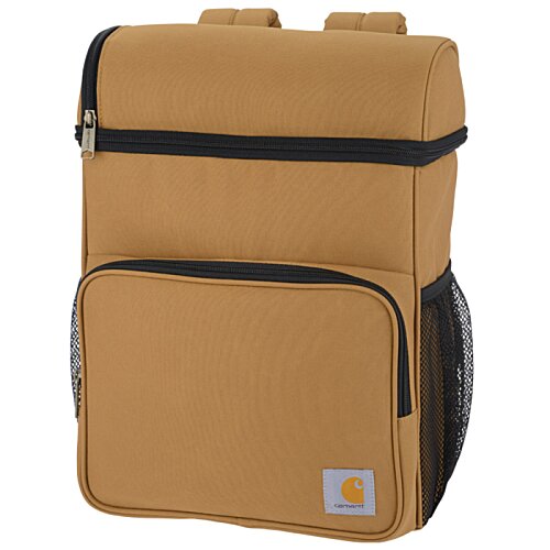 Additional Image 1 - a brown backpack with a black zipper