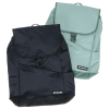 a pair of backpacks on a white background