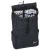 a black bag with a black strap
