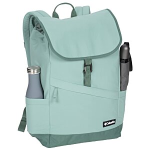 Additional Image 2 - a light blue backpack with a pocket