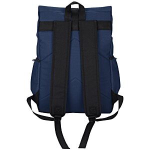 Additional Image 4 - a blue and black backpack