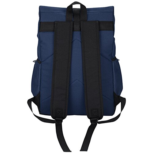 Additional Image 4 - a blue and black backpack
