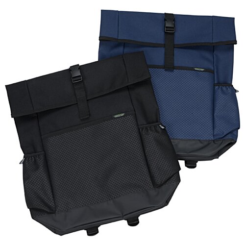 Additional Image 5 - a pair of black and blue backpacks