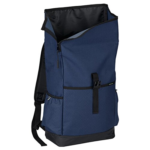 Additional Image 2 - a blue and black backpack