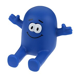 Additional Image 1 - a blue toy with a face