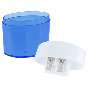 Additional Image 2 - a blue and white plastic container