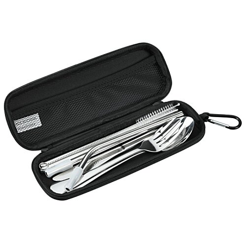Additional Image 2 - a black case with a silver object in it