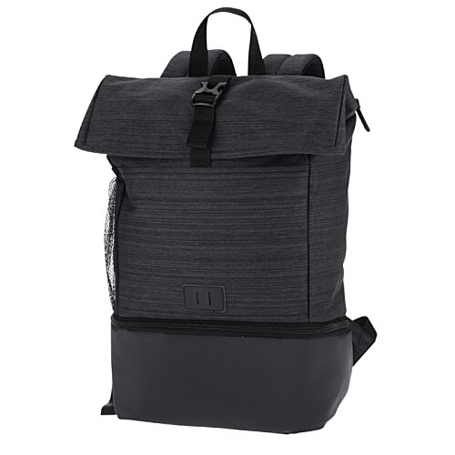 Additional Image 1 - a black backpack with a strap