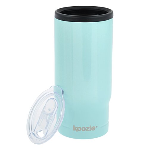 Additional Image 3 - a blue and black tumbler