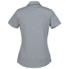 View Image 2 of 3 of adidas Floating 3-Stripes Polo - Ladies' - Heathers
