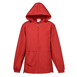 Additional Image 2 - a red jacket with a hood