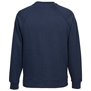 Additional Image 1 - a blue sweatshirt with a white background