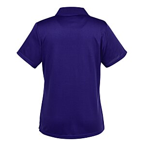 Additional Image 1 - a back view of a purple shirt