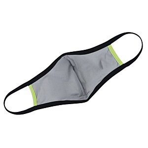 Additional Image 4 - a grey and black face mask