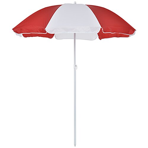 Additional Image 4 - a red and white umbrella
