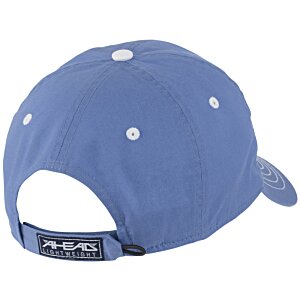 Additional Image 1 - a blue hat with white dots
