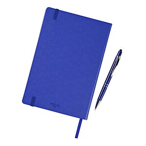 Additional Image 2 - a blue notebook and pen