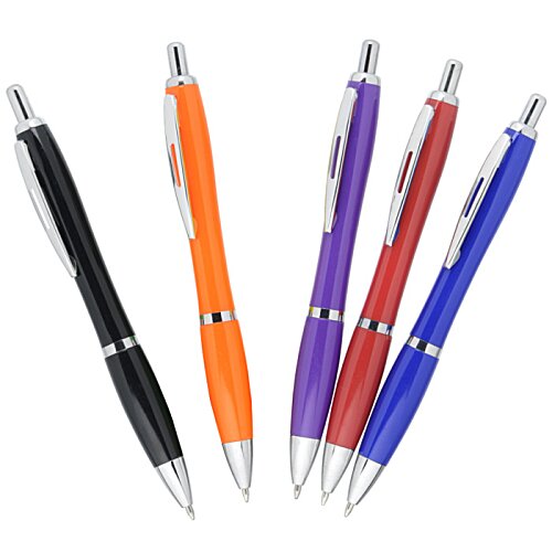 Additional Image 1 - a group of pens in different colors