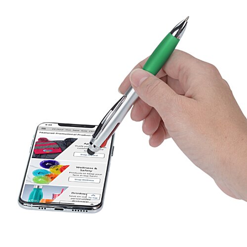 Additional Image 4 - a hand holding a pen over a cell phone