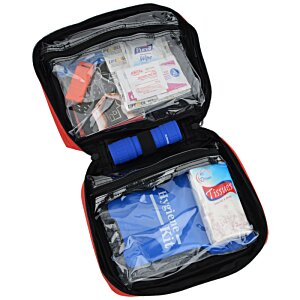 Additional Image 1 - a small black and red case