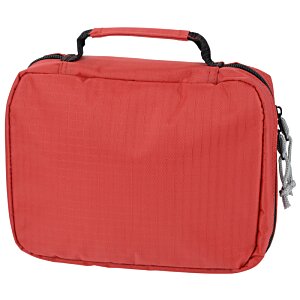 Additional Image 3 - a red bag with black handles