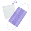 Additional Thumbnail Image 1 - a purple face mask and a white bag