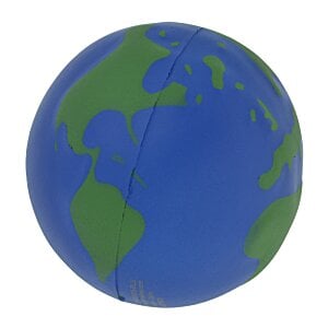 Additional Image 1 - a hand holding a blue and green ball