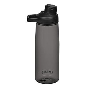 Additional Image 2 - a grey water bottle with a black cap