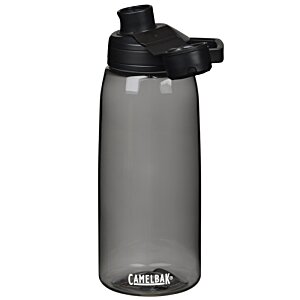 Additional Image 1 - a grey water bottle with a black lid