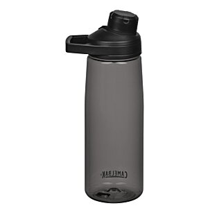 Additional Image 2 - a grey water bottle with a black cap