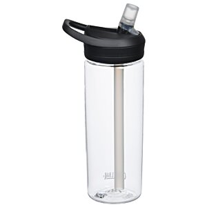 Additional Image 1 - a clear water bottle with a straw