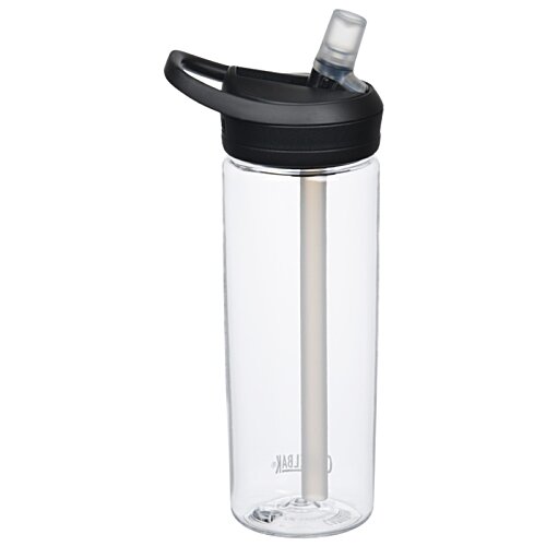 Additional Image 1 - a clear water bottle with a straw