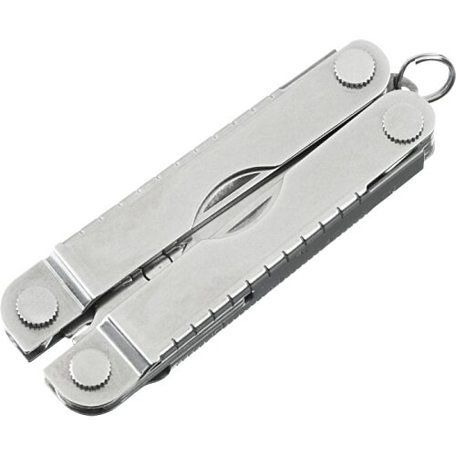 Additional Image 3 - a black pocket knife with silver circles
