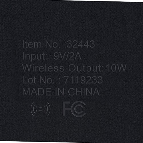 Additional Image 4 - a black square with white text