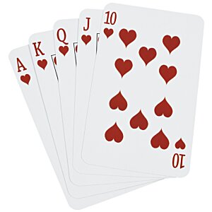 Additional Image 1 - a full house of hearts playing cards