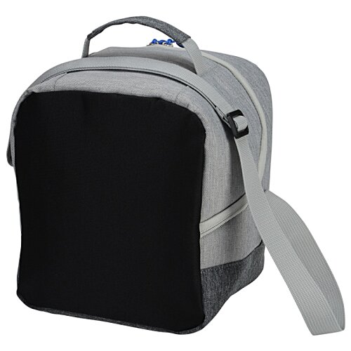 Additional Image 2 - a black and grey lunch bag