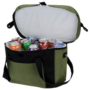 Additional Image 3 - a green and black cooler bag