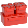 View Image 4 of 8 of Building Block Stackable Lunch Containers