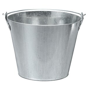 Additional Image 1 - a silver bucket with handles
