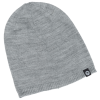 Additional Thumbnail Image 1 - a grey beanie with a button
