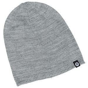 Additional Image 1 - a grey beanie with a button