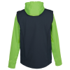 View Image 2 of 4 of Alpha Colorblock Hooded Soft Shell Jacket
