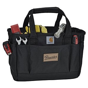 Additional Image 1 - a black tool bag with tools in it
