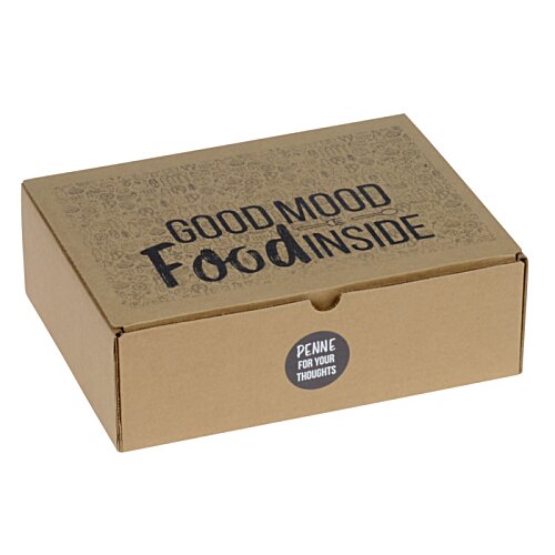 Additional Image 3 - a brown box with black writing on it