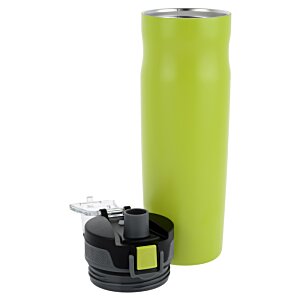 Additional Image 3 - a green cylindrical object with a black object on the side